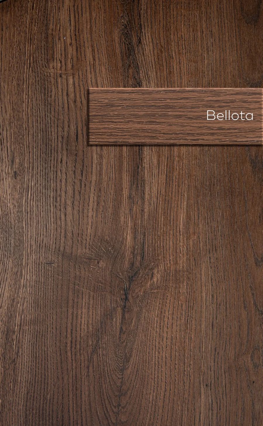 Muestra de melamina color Bellota