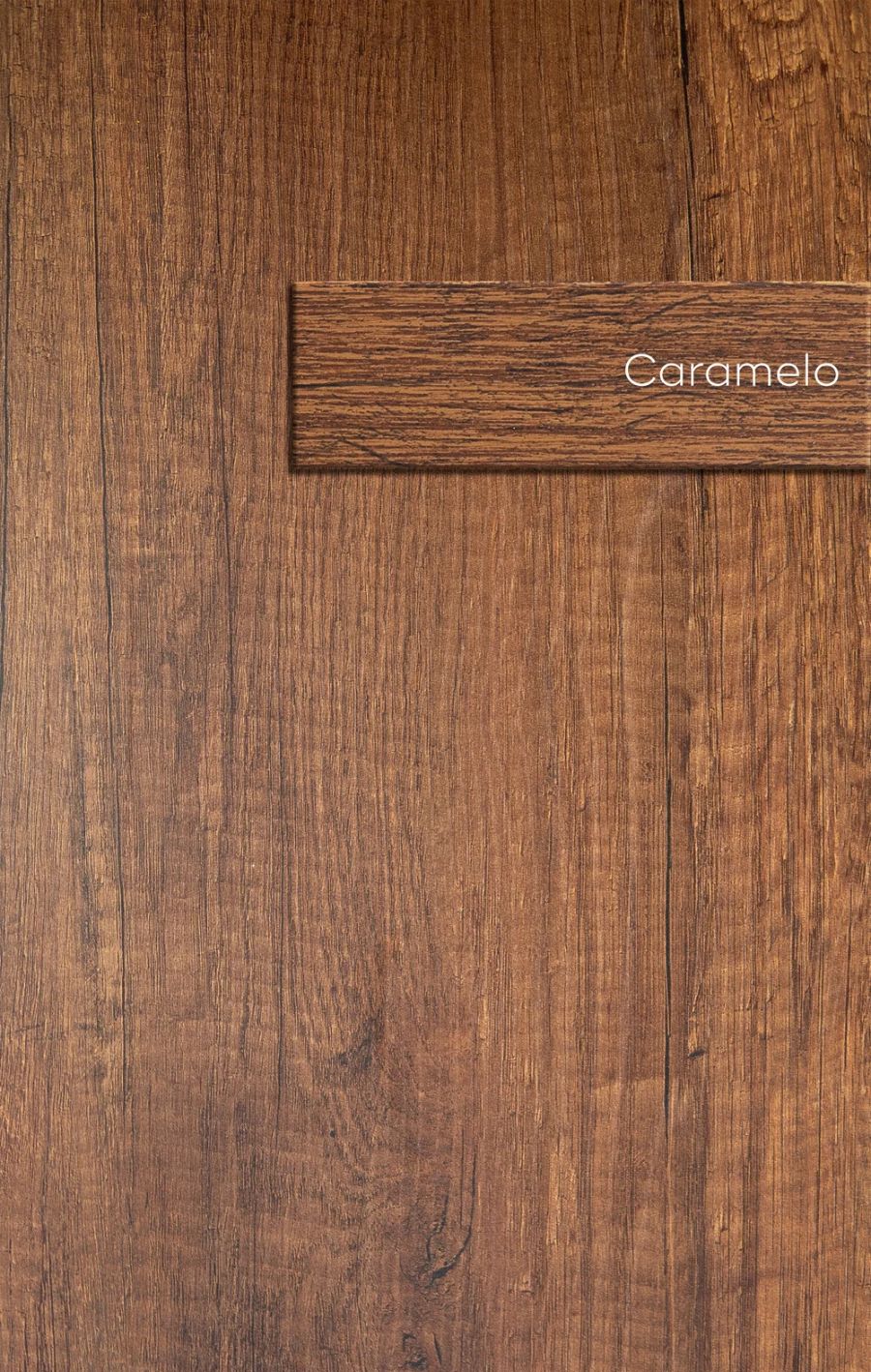 Muestra de melamina color Caramelo
